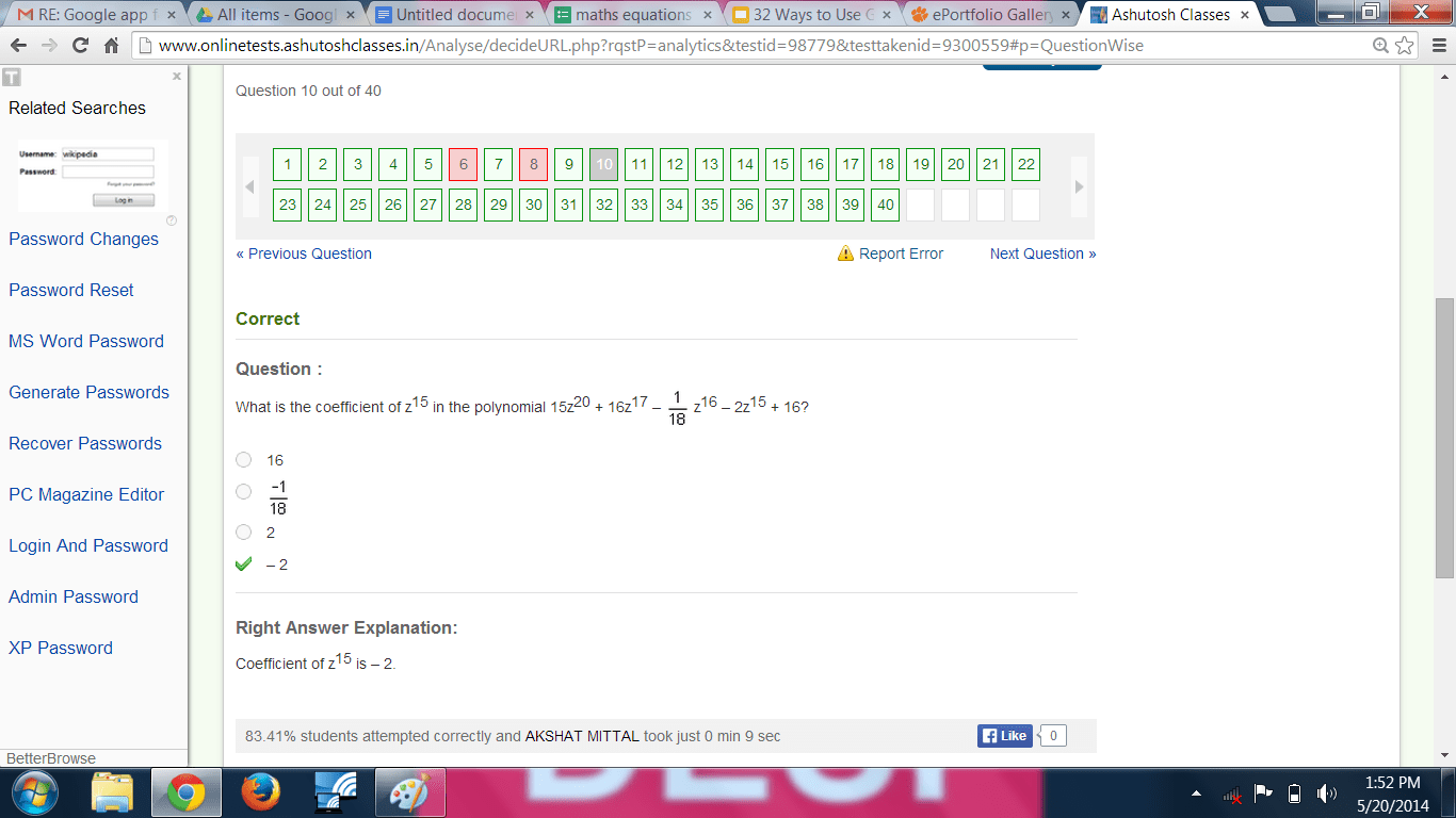 when we copy a mathematical equation or chemistry equation